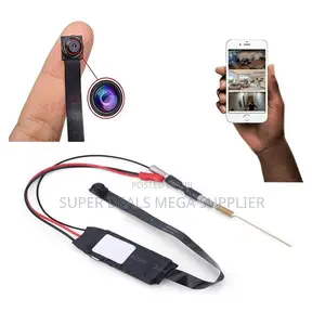 Mini Wireless Pin Hole Spy Camera With Ir Night Vision and Live View
