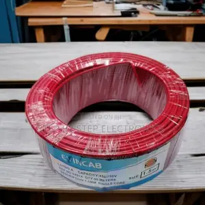 Evin Long-Lasting Red 2.5mm 90m PVC Flexible Wiring Electrical Cable