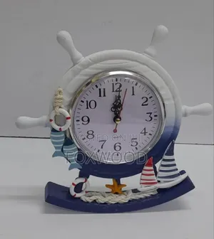 Wooden Photo Frame + Swing Clock Ornament