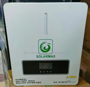 6.2kva - 48v Solarmax Hybrid Inverter 450 VDC - 100a Charging Current