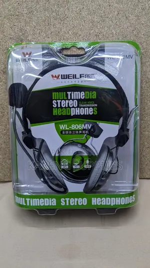 Weile Multimedia Stereo Headphones