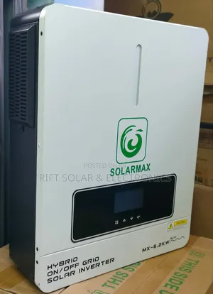 New Solarmax 6200 Watts - 48v Hybrid Smart Solar Inverter 450 VDC