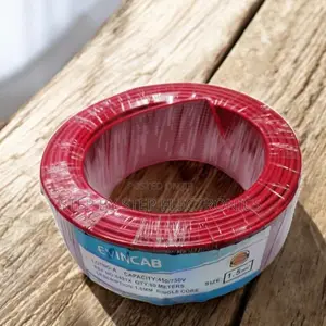 Evin Cost-Effective Red 2.5mm 90m Flexible PVC Coated Electrical Cable