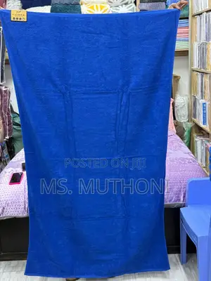 Ultra-Soft, Highly Absorbent, and Durable. Blue Large Towels