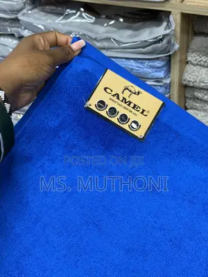 Ultra-Soft, Highly Absorbent, and Durable. Blue Large Towels