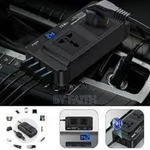 High Power Bygd 12v Dc to 220v Ac Car Inverter With Display