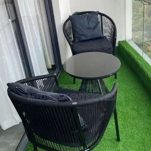 Metallic Handwoven Two Seater Set