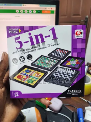 5 in 1 Board Game