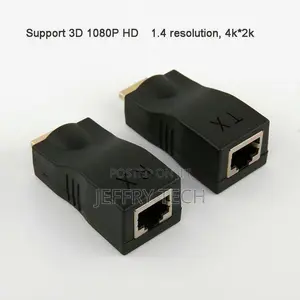 1 Pair Rj45 Hdmi-Compatible Extender Extension Up to 30m Over Cat5e