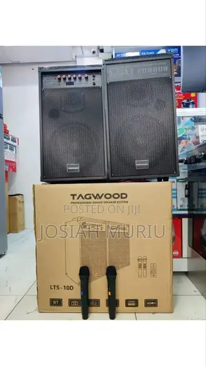 Tagwood 10d Dual Speakers With 2 Microphones – Powerful Bass