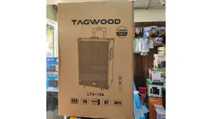 Tagwood 15" 15000w Trolley Speaker With Microphone – Heavy Bass