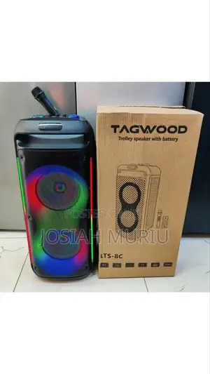Tagwood LTS-8c Music Party Box – Remote Control Rechargeable Battery
