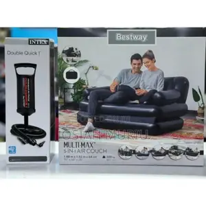 5in1 Inflatable Multifunction Sofa-Bed With Manual Pump