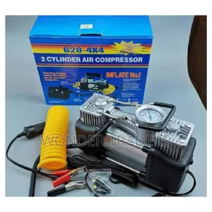 Double Cylinder Car Tire Compressor/Inflator