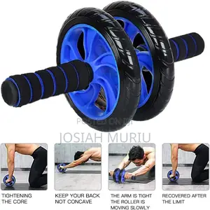 Ab Wheel Abs Roller Workout Arm and Waist Fitness Exerciser Wheel