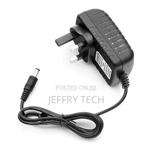 5v 2a, Universal Wall Charger With Cable, Black