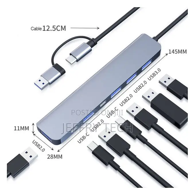 Ultralink 7-Port Usb-C Hub