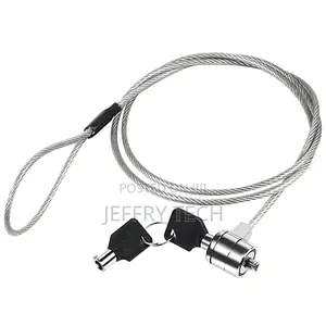 Security Safe Lock Alloy Metal Cable Anti-Lost Chain Wire for Laptop