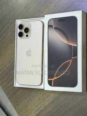 New Apple iPhone 16 Pro Max 256 GB Gold