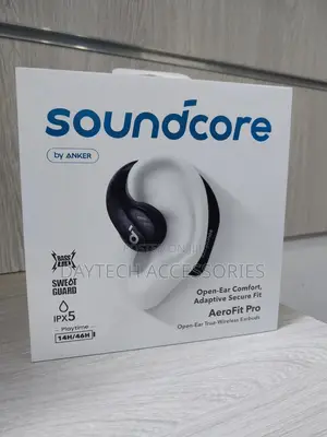 Soundcore by Anker Aerofit Pro Open-Ear Headphones Ergonomic Design.