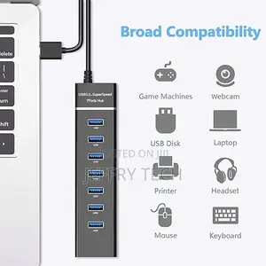 Ekraj High Speed 7 Port 3.0 Usb Hub
