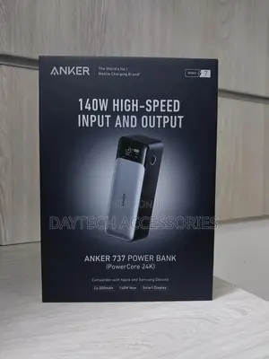 Anker 737 Power Bank (Powercore )140w High-Speed Input and Output.