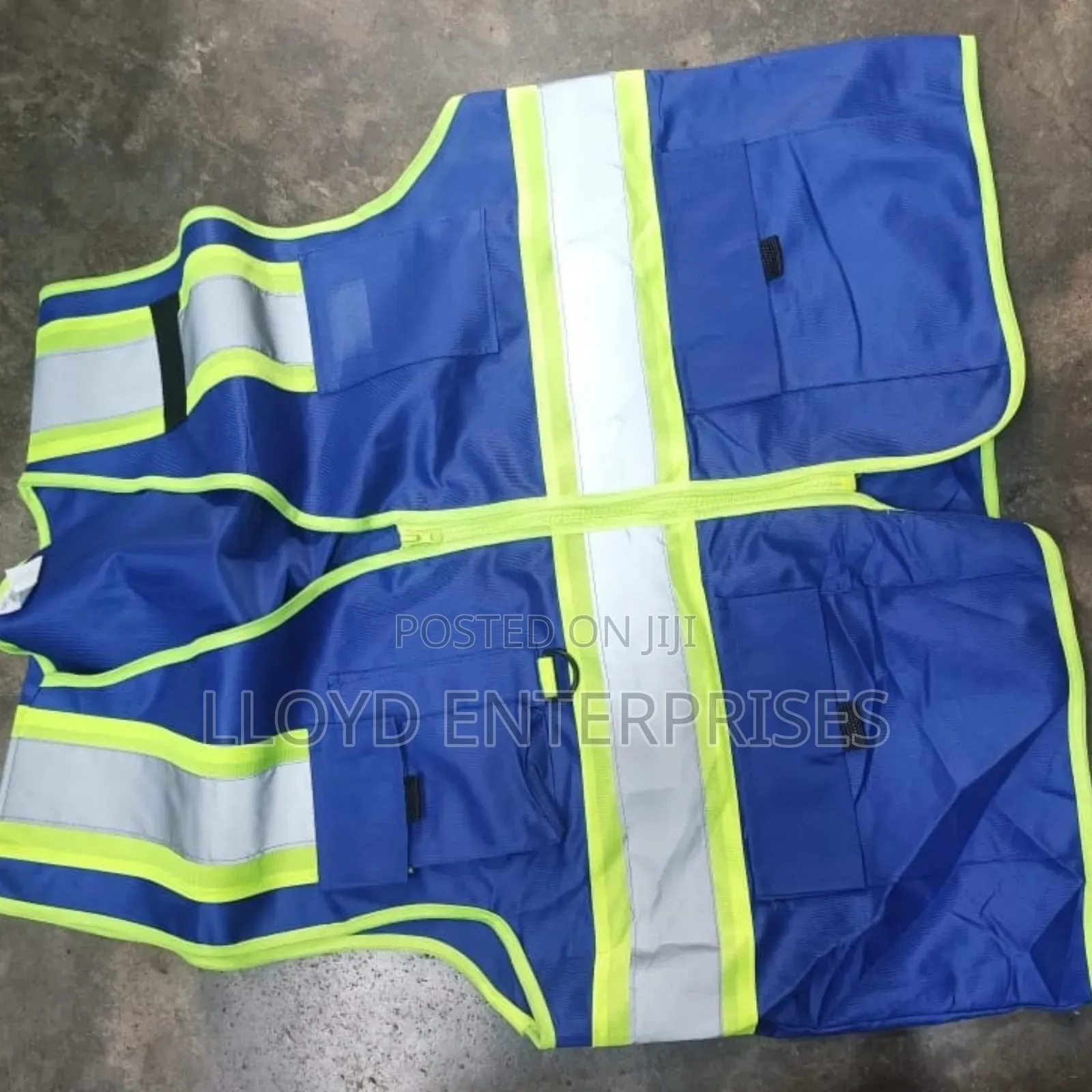Blue Quality Reflective Vests