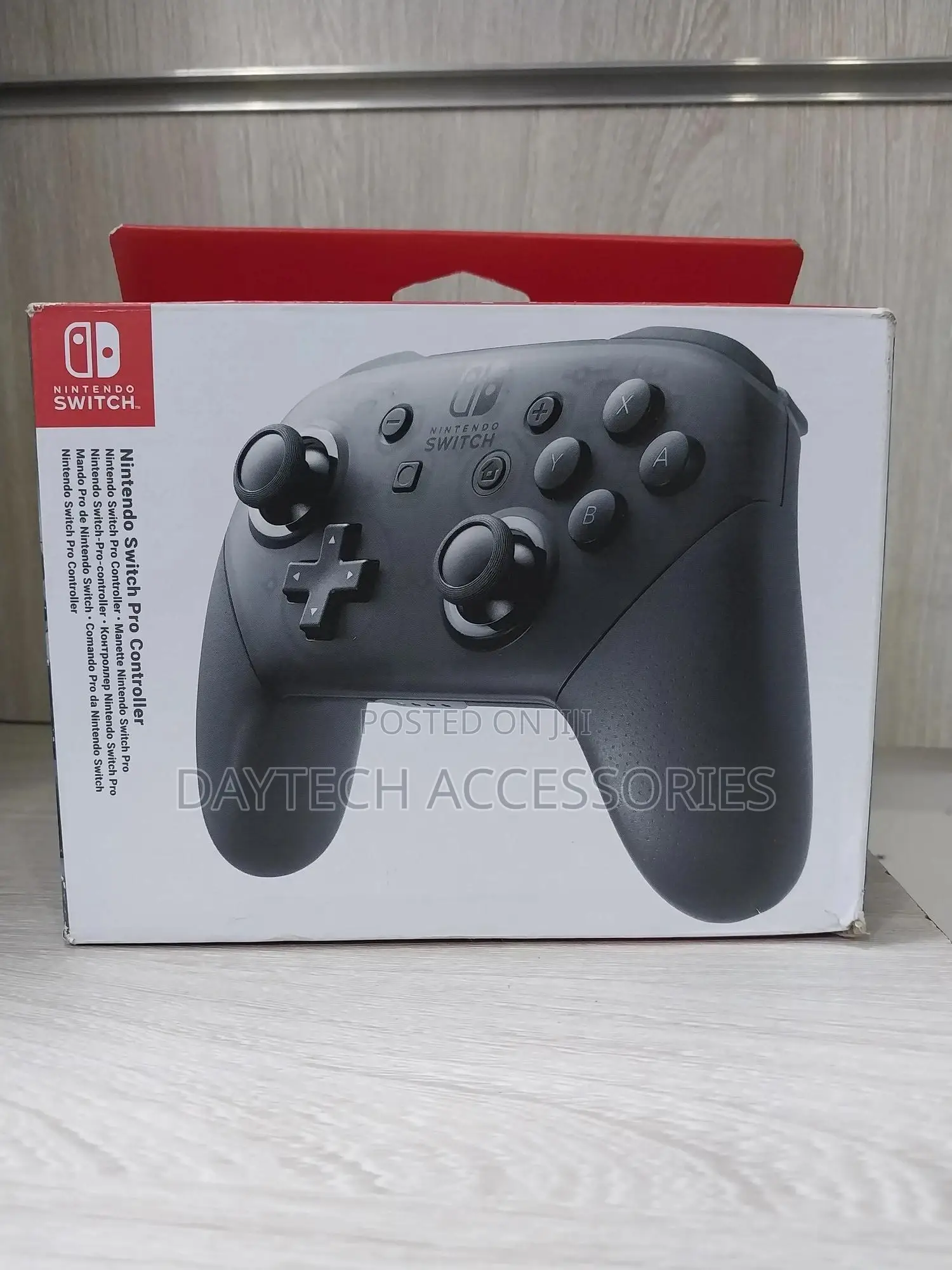 Original Nintendo Switch Pro Controller.