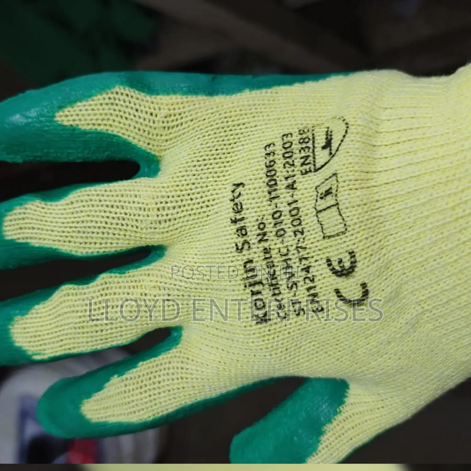 Diamond Grip Safety Gloves