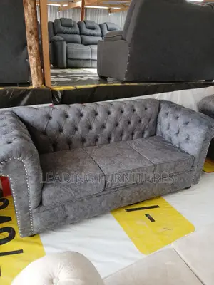3seater Dark Gray Chester