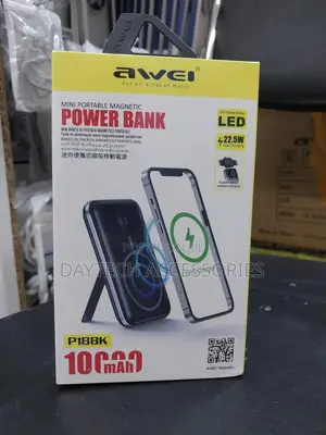 Awei P188k 10000mah Wireless Magnetic Powerbank