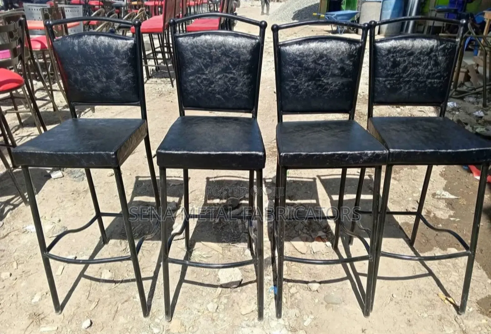 Durable High Stools Armless.