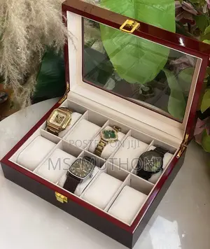 12/ 10 /6 Slots Wooden Watch Boxes / Organizers