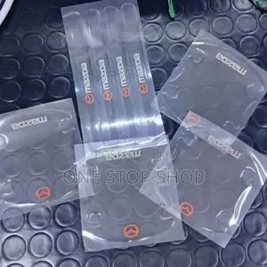 Mazda Logo Clear Branded Door Handle 8pc Antiscratch Sticker