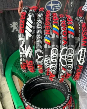 7 Different Car Models Branded Rubber Steering Wheel Cover