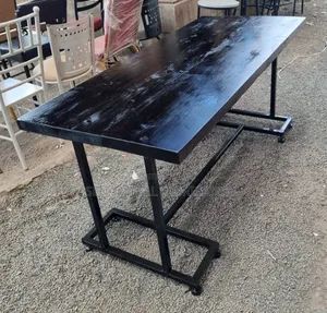 Black Heavy Duty Restaurant Table.