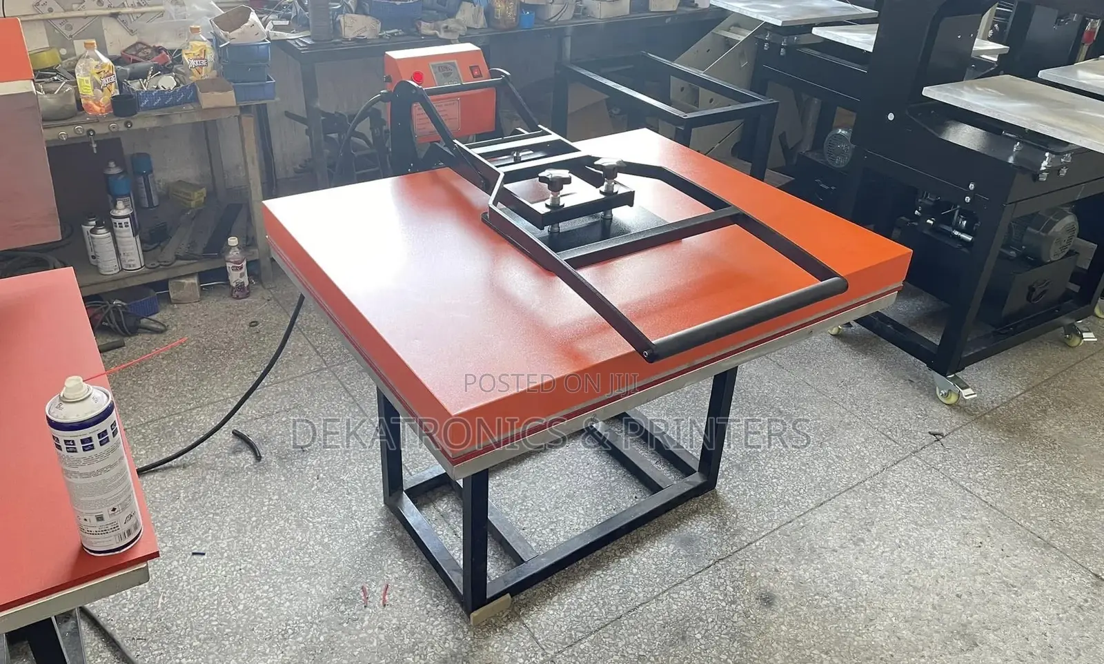 Yht-80100 80cm by 100cm Flatbed Heat Press Machine