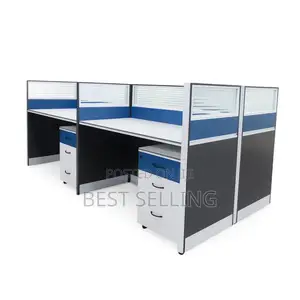 Blue 4 Way Working Station