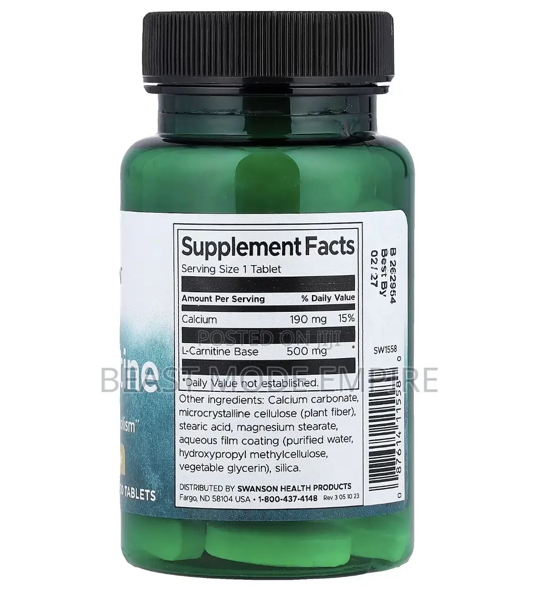 L-Carnitine,Made in Usa
