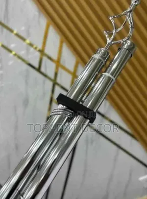 Silver 2m  Double Flexibility You Will Love Adjustable Curtain Rods