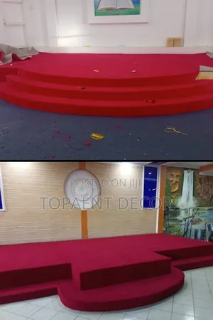 Vip Red And Maroon Church Pulpit Wall To Wall Supply And Fit Carpet
