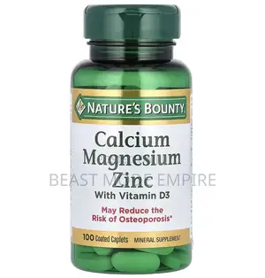 Calcium Magnesium Zinc With Vitamin D3,Made in Usa