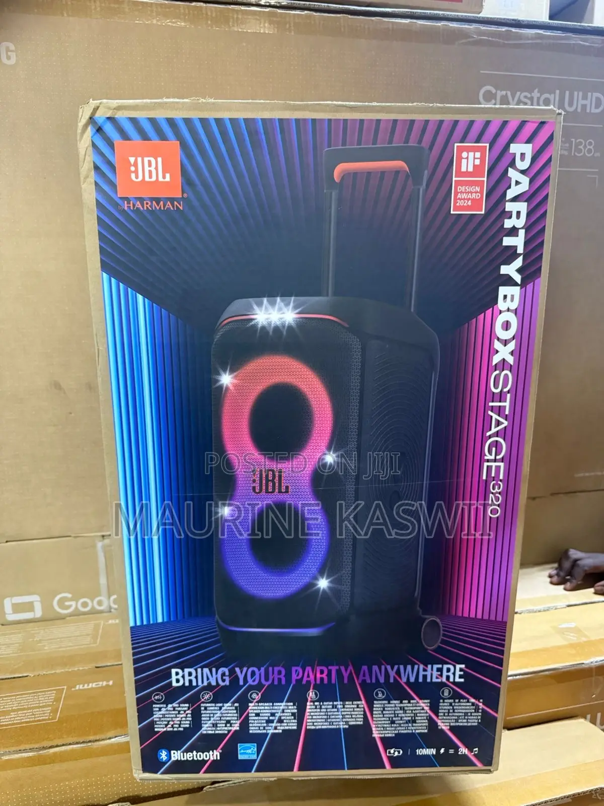 320 Partybox JBL -Black