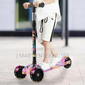 3 Wheel Scooter for Kids | With 3 Wheels Adjustable Lights Music