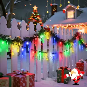 Solar String Lights Outdoor Waterproof,