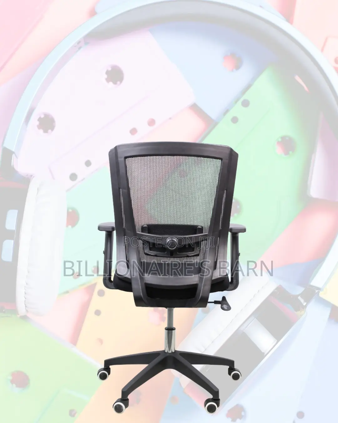 Ergonomic Mid-Back Seat | Ideal for Desks Workstations