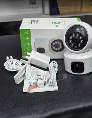 Sim Card 4g Camera Indoor Dual Lens Mini Ip Camera