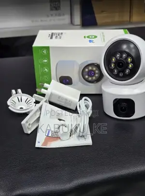 4g Simcard Dual Lens Wireless Home Indoor CCTV Camera