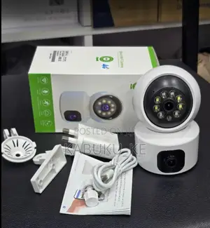 V380pro Indoor 4g PTZ Camera 4mp Dual Lens With Two Way Audio