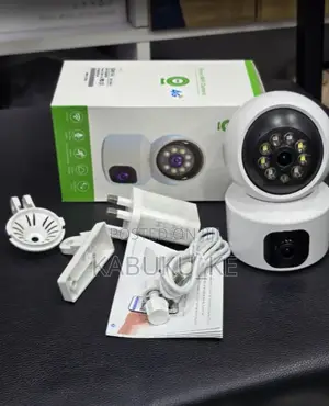 4g Dual Lens Mini PTZ Camera With Two Way Audio and Night Vision